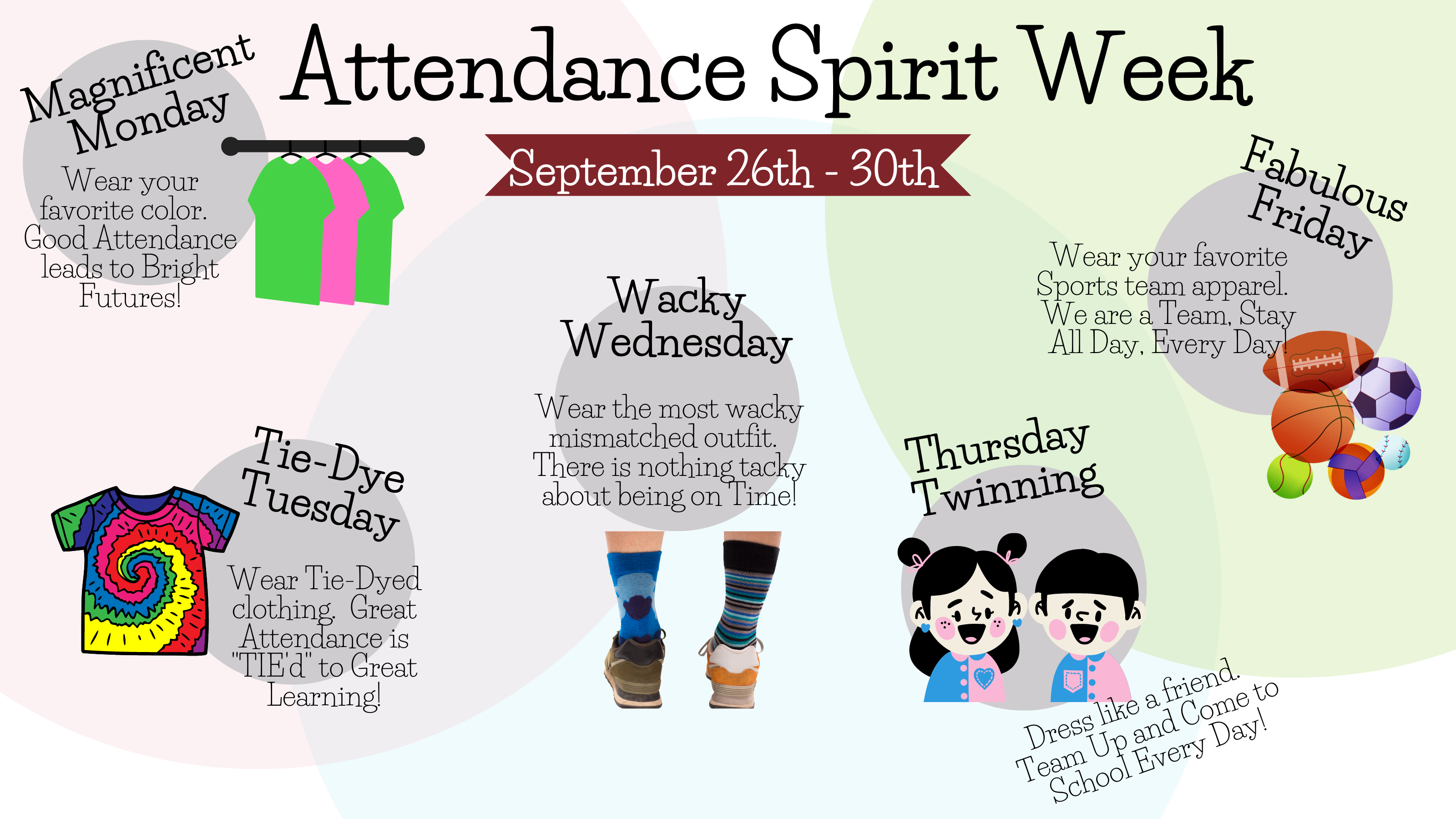 Attendance Spirit Week